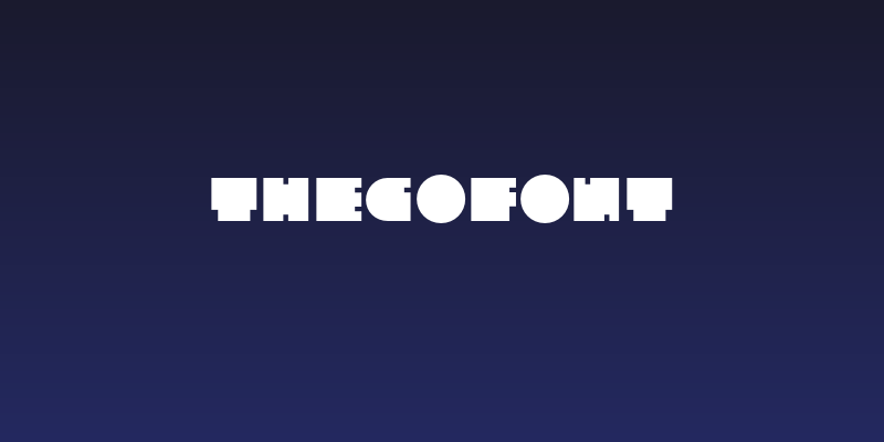 TheGoFont Social Header
