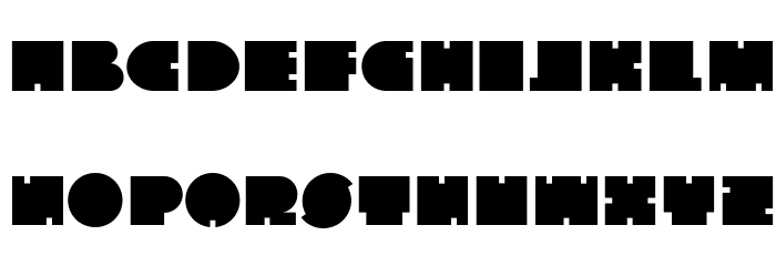 TheGoFont Font LOWERCASE