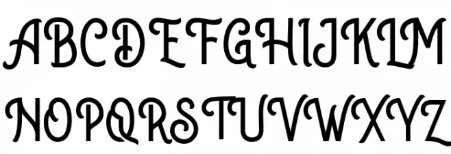 TheGoldiesDEMO Schriftart Groß