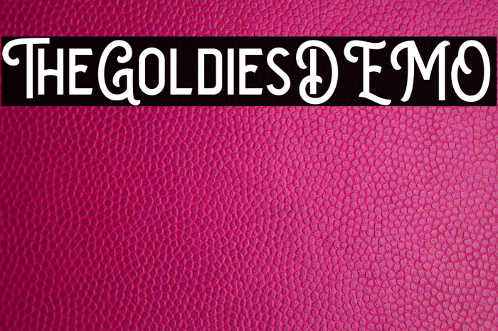 TheGoldiesDEMO Example 3