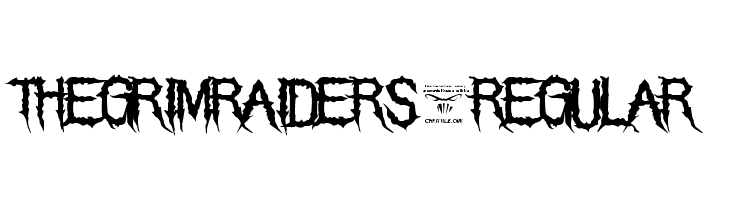 TheGrimRaiders-Regular  免费字体下载