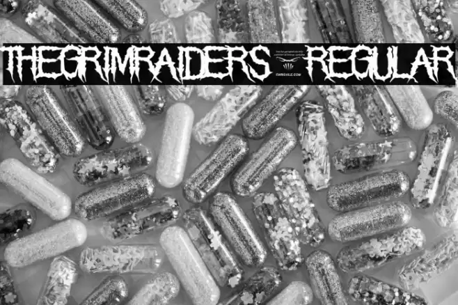 TheGrimRaiders-Regular Font examples