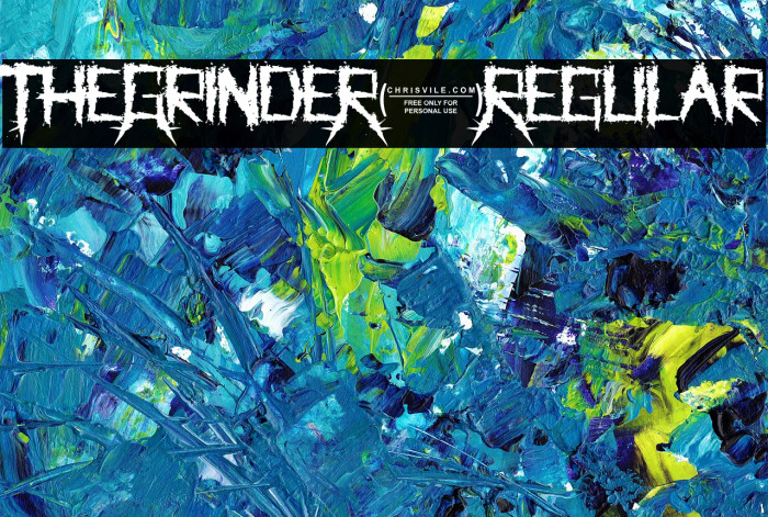 TheGrindeR-Regular Example 1