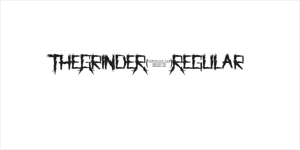 TheGrindeR-Regular Logo