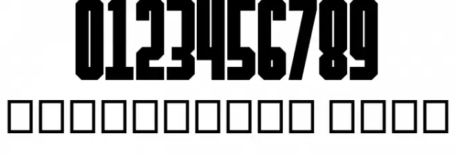 TheHangoverDecadeBold Font OTHER CHARS