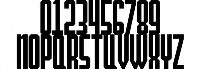 TheHangoverDecadeRegular Font OTHER CHARS