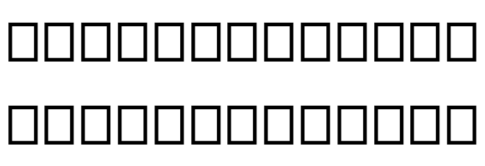 TheHangoverDecadeRegular Font LOWERCASE