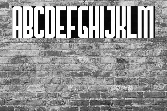 TheHangoverDecadeRegular Font examples