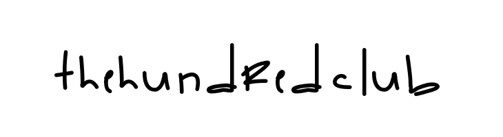 TheHundredClub Font