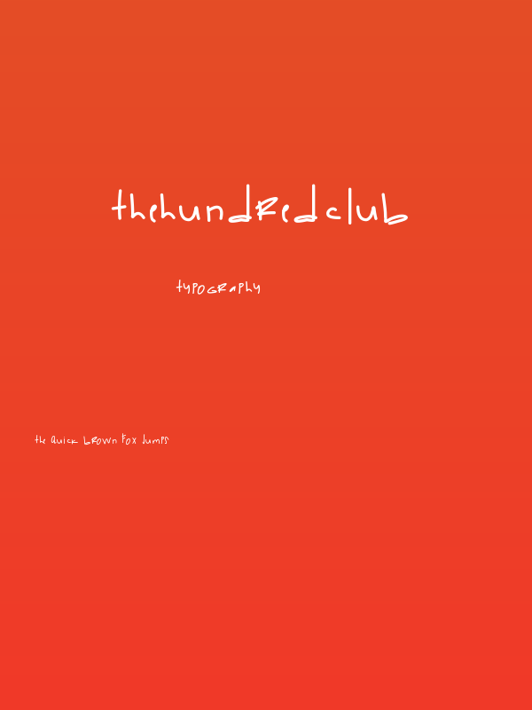 TheHundredClub Poster