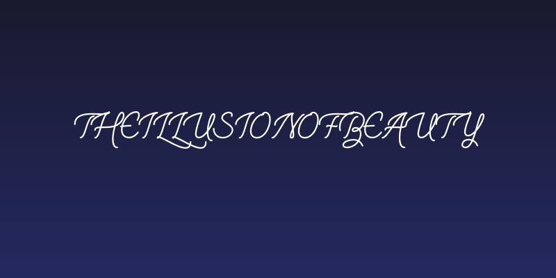 TheIllusionofBeauty Social Header