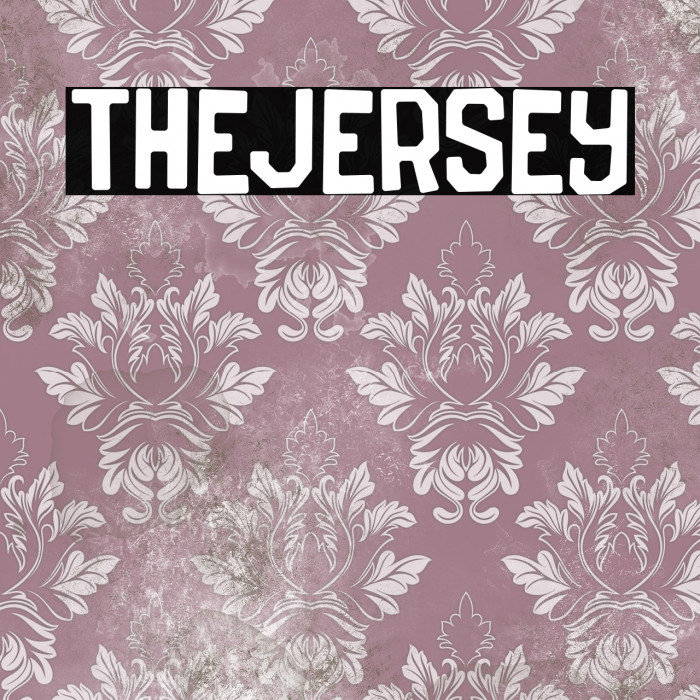 TheJersey Font examples