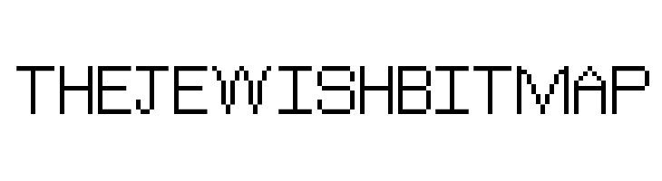 TheJewishBitmap  नि: शुल्क फ़ॉन्ट्स डाउनलोड