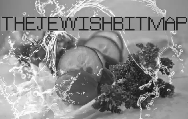 TheJewishBitmap Font examples