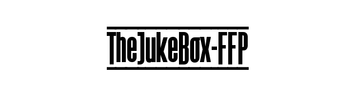 TheJukeBox-FFP फ़ॉन्ट