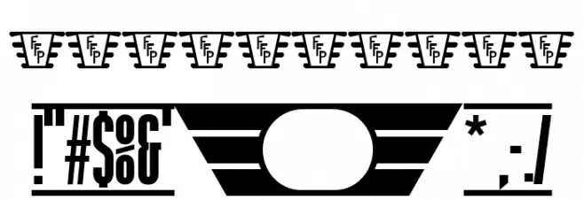 TheJukeBox-FFP Font OTHER CHARS