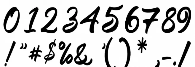 TheJungler Font OTHER CHARS