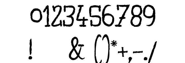 TheKingofLostTowel Font OTHER CHARS