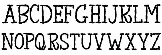 TheKingofLostTowel Schriftart Groß