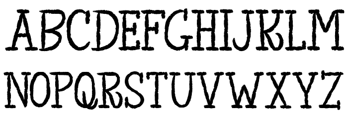 TheKingofLostTowel Font LOWERCASE