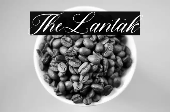 TheLantak Font examples
