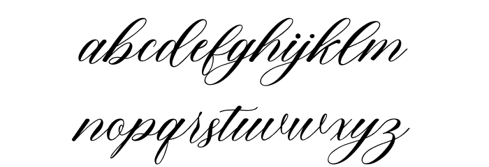 TheLantak Font LOWERCASE