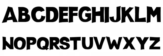 TheLaron Font Litere mari