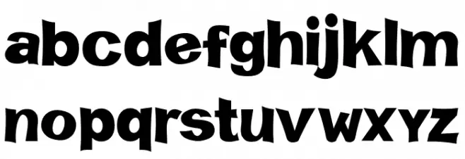 TheLaron Font Litere mici