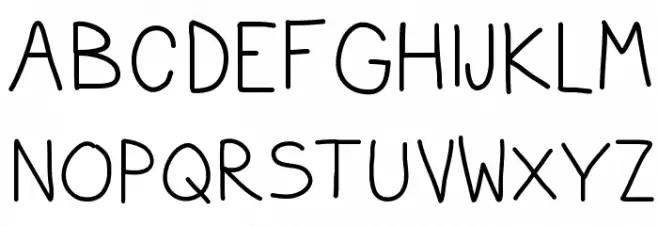 TheLastSomethingThatMeantAnything Schriftart Groß