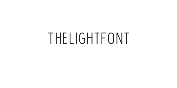 TheLightFont Logo
