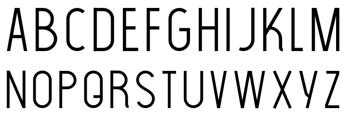 TheLightFont Font LOWERCASE