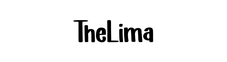 TheLima  フリーフォントのダウンロード