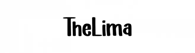 TheLima  Frei Schriftart Herunterladen