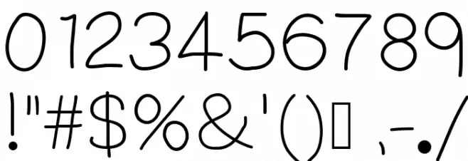 TheLondon Font OTHER CHARS