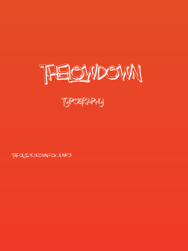 TheLowDown Poster