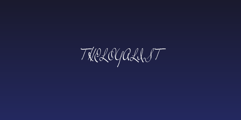 TheLoyalist Social Header