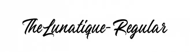 TheLunatique-Regular  Frei Schriftart Herunterladen