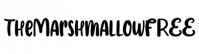 TheMarshmallowFREE  Скачать бесплатные шрифты