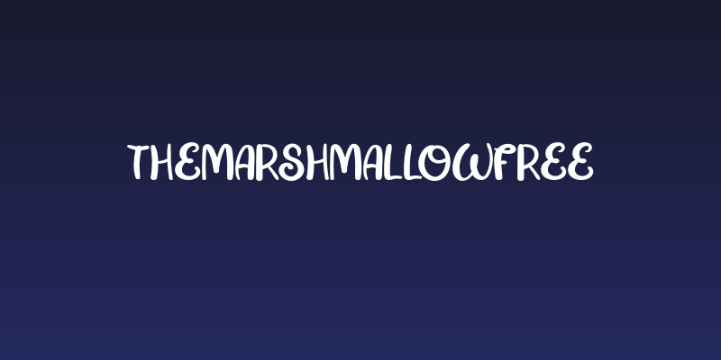 TheMarshmallowFREE Social Header