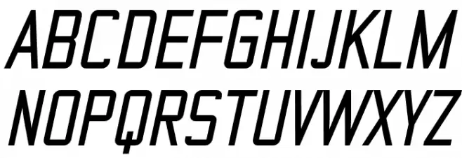 TheMatic Bold Italic Fonte MAIÚSCULAS