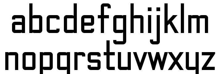 TheMatic Bold Font LOWERCASE