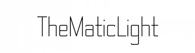 TheMatic Light  Fuentes Gratis Descargar