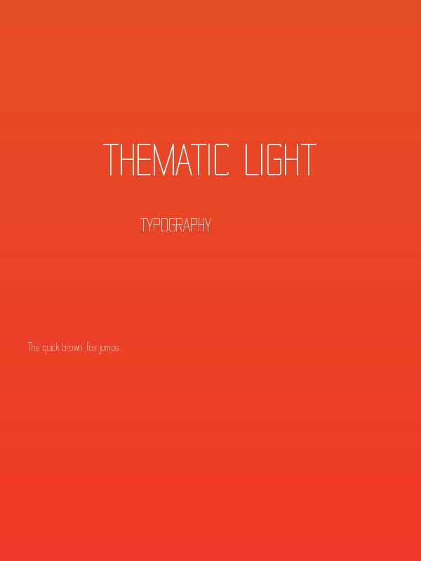 TheMatic Light Poster