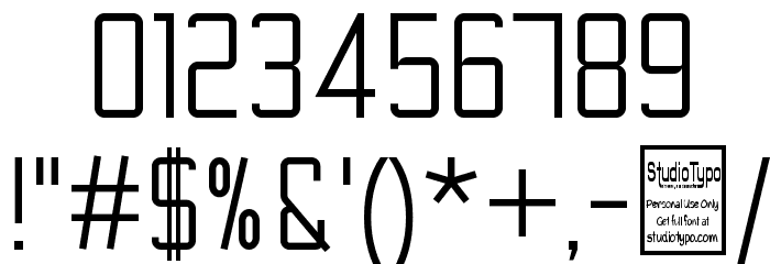 TheMatic Font OTHER CHARS