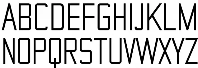 TheMatic Schriftart Groß