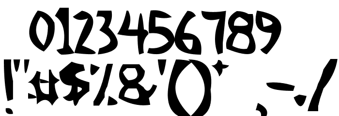 TheMoment Font OTHER CHARS