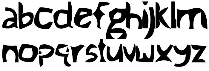 TheMoment Font LOWERCASE