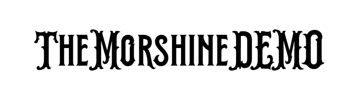 TheMorshineDEMO  les polices de caractères gratuit tlcharger