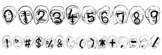 TheNeighbors Font OTHER CHARS