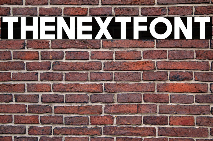 TheNextFont Font examples